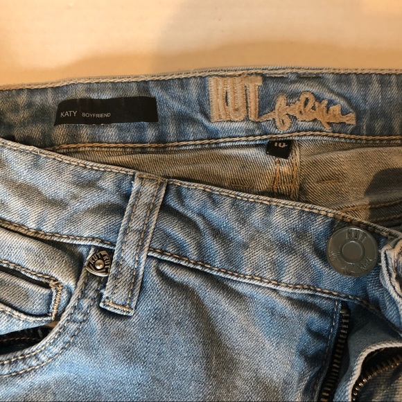 Kut from the Kloth Denim - Kut from the Kloth Katy boyfriend light wash jeans